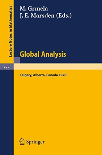 Global Analysis; M Grmela, J E Marsden; 1979