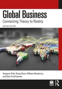 Global Business; Yongsun Paik, Dong Chen, William Newburry, Dan Prud'Homme; 2025