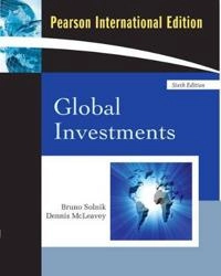 Global investments; Bruno H. Solnik; 2009