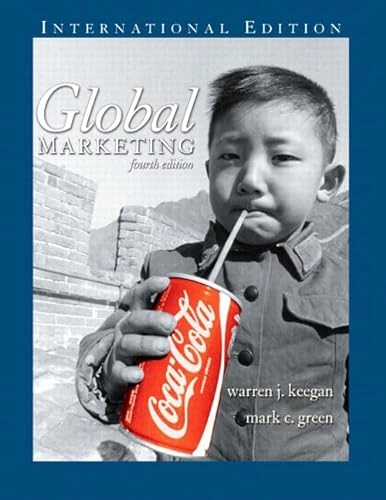 Global marketing; Warren J Keegan; 2005