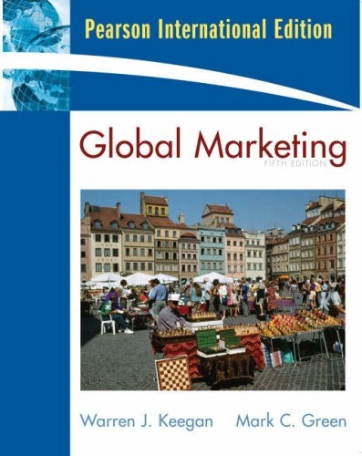 Global marketing; Warren J. Keegan; 2008