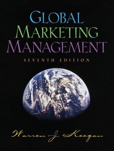 Global marketing management; Warren J. Keegan; 2002