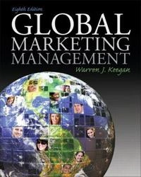 Global marketing management; Warren J. Keegan; 2014