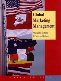 Global marketing management; Masaaki Kotabe; 2004