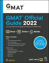 GMAT Official Guide 2022; GMAC (Graduate Management Admission Council); 2021