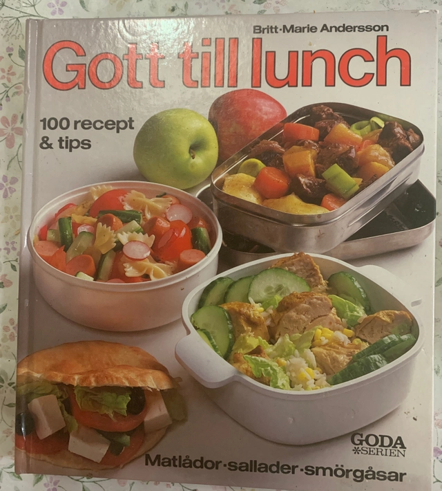 Gott till lunch: 100 recept & tips : matlådor, sallader, smörgåsar; Britt-Marie Andersson; 1991