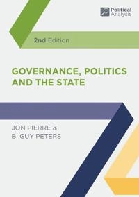Governance, politics and the state; Jon Pierre; 2020