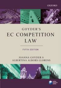 Goyder's EC competition law; D. G. Goyder; 2009