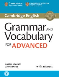 Grammar and vocabulary for advanced : with answers; Martin. Hewings; 2015
