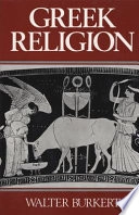 Greek religion; Walter Burkert; 1985