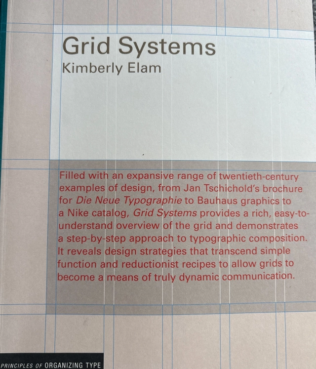 Grid systems : principles of organizing type; Kimberly Elam; 2003