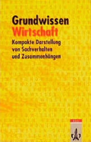 Grundwissen Wirtschaft; Günter Ashauer; 1999