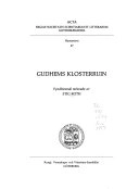 Gudhems klosterruin : fyndföremål; Stig Roth; 1987