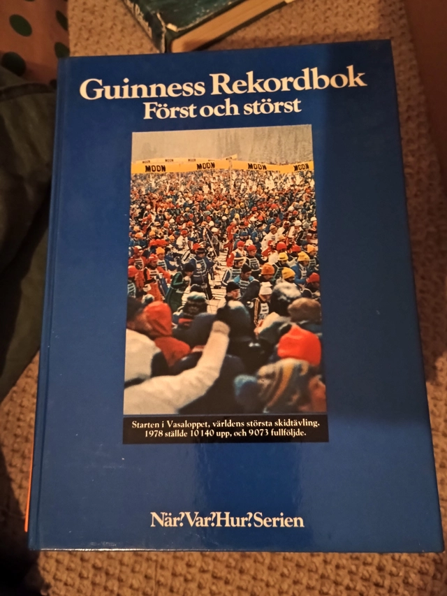 Guinness rekordbok : först och störst; Göran Avén; 1978