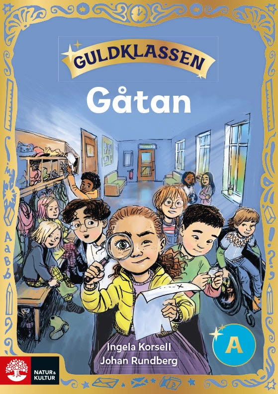 Guldklassen åk 1 Läsebok A Gåtan; Ingela Korsell, Johan Rundberg; 2025