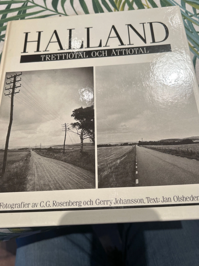 Halland : trettiotal och åttiotal; Carl Gustaf Rosenberg; 1985