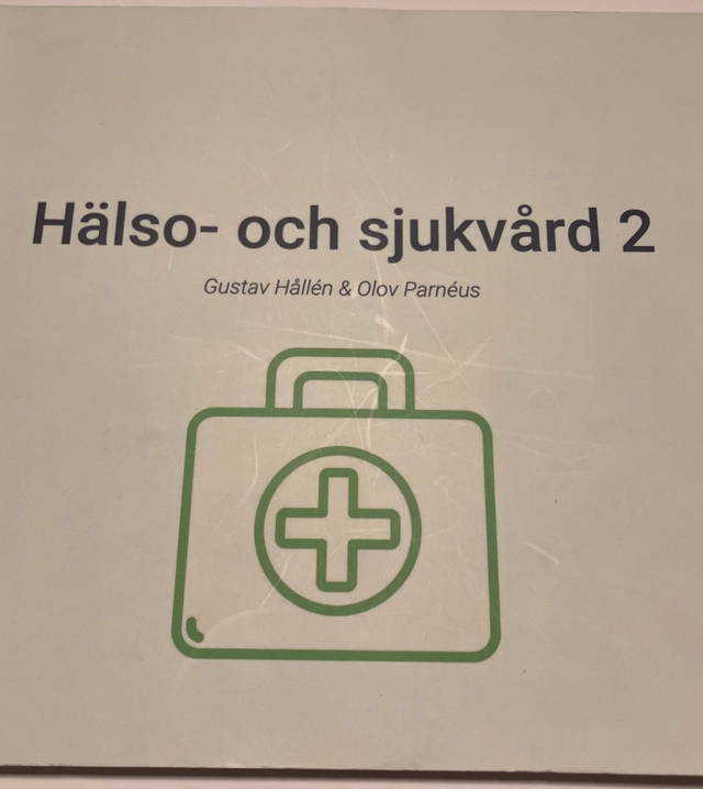 Hälso- och sjukvård · 2; Gustav Hållén; 2022