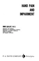 Hand pain and impairment; René Cailliet; 1975