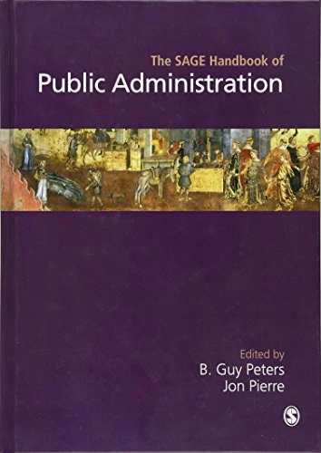 Handbook of public administration; B. Guy Peters, Jon Pierre; 2003