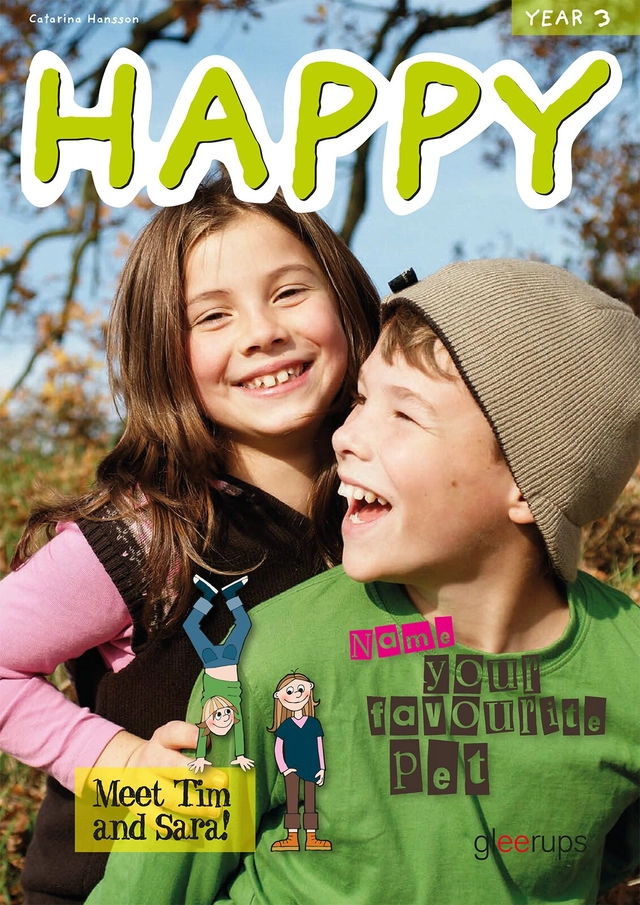 Happy Textbook Year 3; Catarina Hansson; 2010
