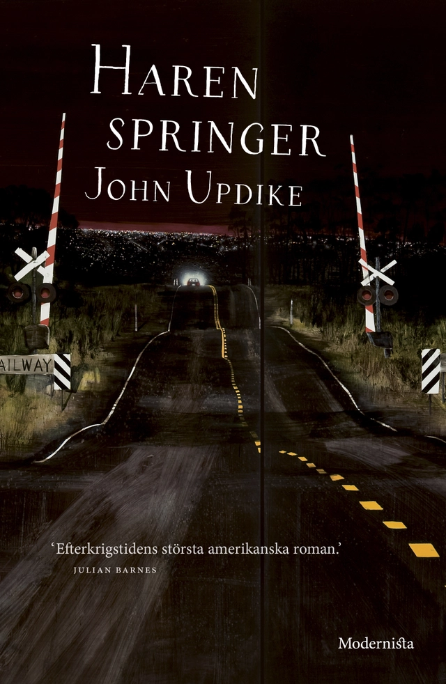 Haren springer; John Updike; 2016