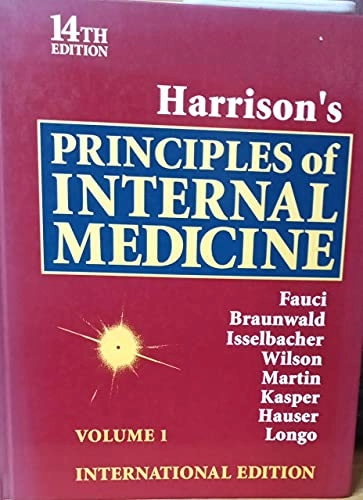 Harrison's Principles of Internal MedicineHarrison's Principles of Internal Medicine, Kurt J. Isselbacher; Tinsley Randolph Harrison, Anthony S. Fauci; 1997