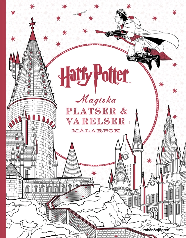 Harry Potter Magiska platser och varelser Målarbok; J. K. Rowling; 2016