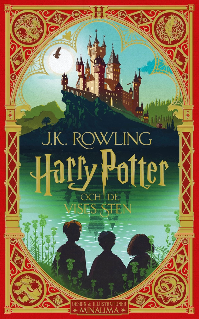 Harry Potter och de vises sten (jubileumsutgåva av MinaLima); J.K. Rowling; 2024