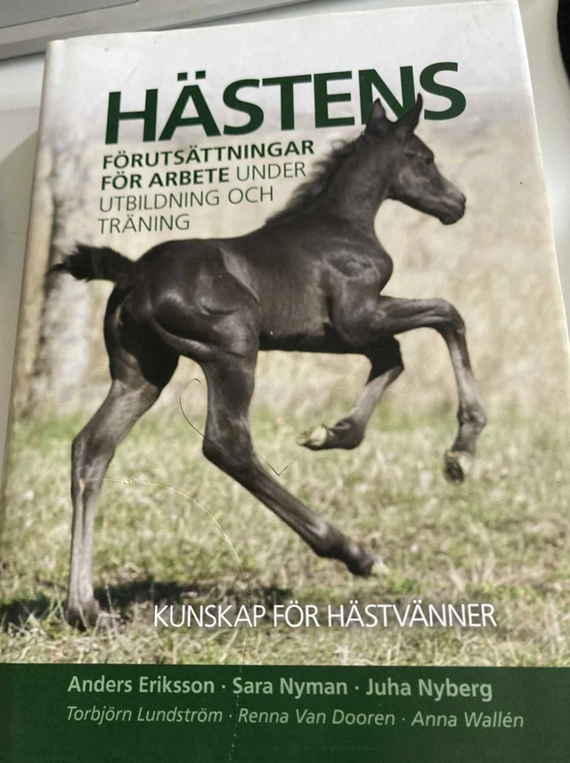 Hästens förutsättningar för arbete under utbildning och träning : kunskap för hästvänner; hästföretagare Anders Eriksson; 2019