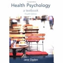 Health psychology : a textbook; Jane Ogden; 2007