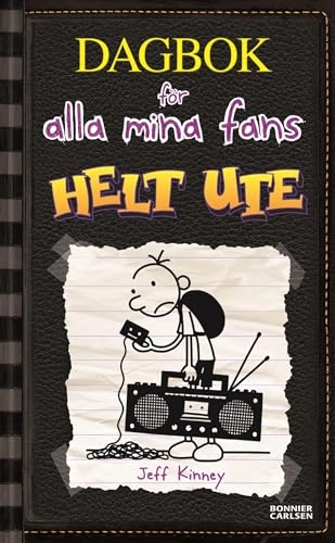 Helt ute; Jeff Kinney; 2018