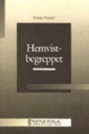 Hemvistbegreppet; Kristina Örtenhed; 1991