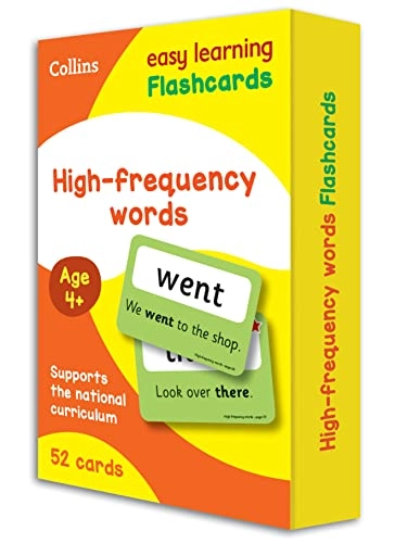 High Frequency Words Flashcards; Collins Easy Learning; 2018