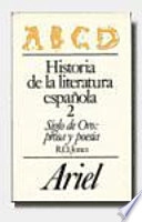 Historia de la literatura española; R. O. Jones, Royston Oscar Jones; 1992