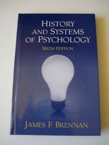 History and systems of psychology; James F. Brennan; 2003