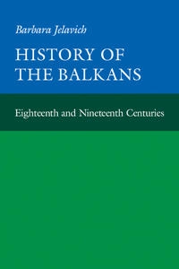 History of the Balkans; Barbara Jelavich; 1983