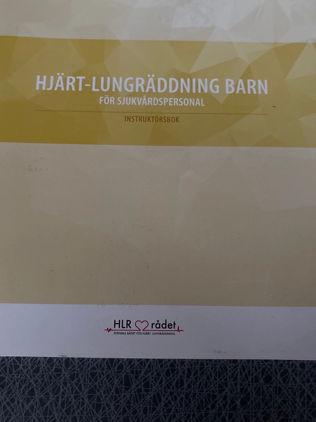 Hjärt-lungräddning barn; HLR rådet; 2021