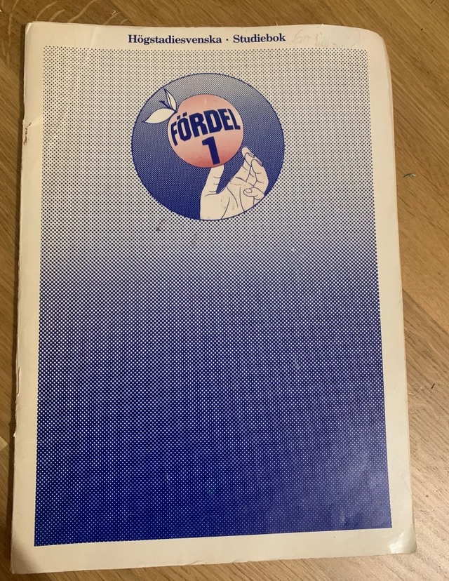 Högstadiesvenska fördel 1 studiebok; Lennart Husén; 1979