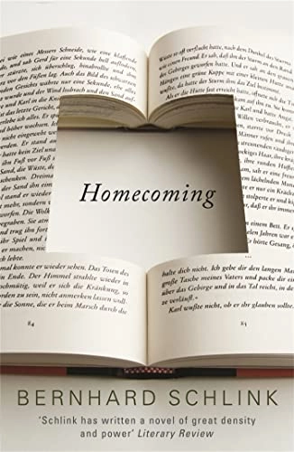 Homecoming; Bernhard Schlink; 2009