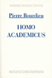 Homo academicus; Pierre Bourdieu; 1996