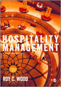 Hospitality management : a brief introduction; Roy C. Wood; 2015