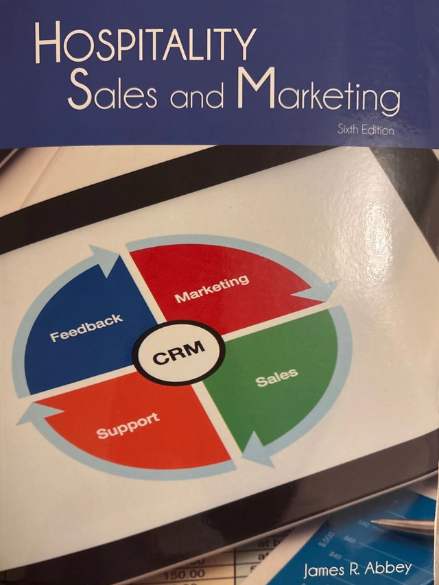Hospitality Sales and Marketing Educational Institute Books; James R. Abbey; 2014