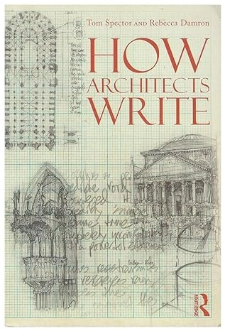 How architects write; Tom Spector; 2013