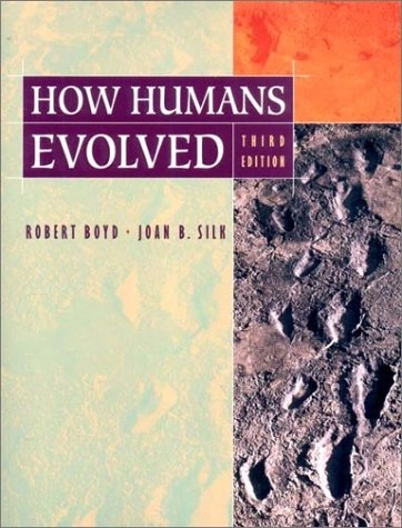 How humans evolved; antropolog Robert Boyd; 2003