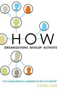 How organizations develop activists : civic associations and leadership in the 21st century; Hahrie Han; 2014