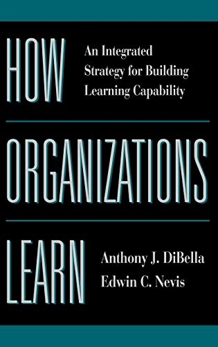 How organizations learn : an integrated strategy for building learning capability; Anthony J. DiBella; 1998
