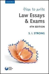 How to write law essays & exams; Stacie Strong; 2014