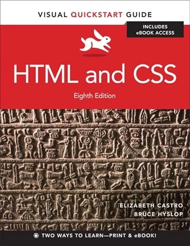 HTML and CSS; Elizabeth Castro, Bruce Hyslop; 2013