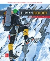 Human biology; Sylvia S. Mader; 2019
