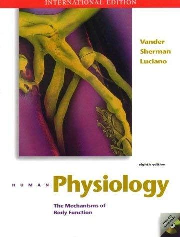 Human Physiology; Arthur J. Vander, James H. Sherman, Dorothy S. Luciano; 2024